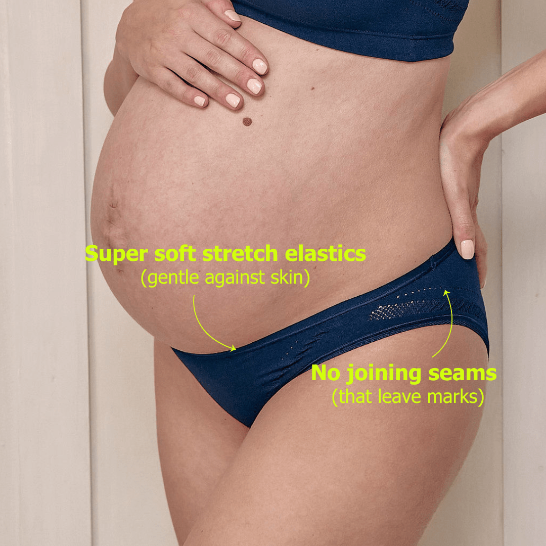 The Bikini Knicker - Navy - The Mutha Project