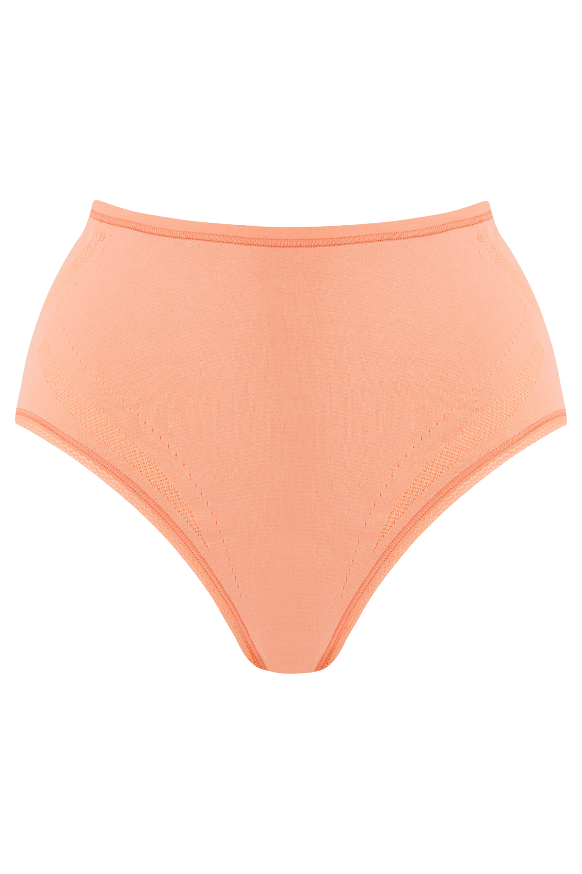 The Ultra High Waist in Coral front pack shot