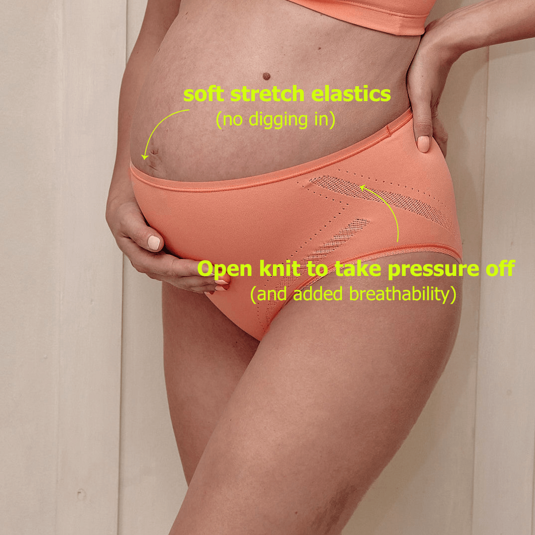 The High Waist - Coral - The Mutha Project