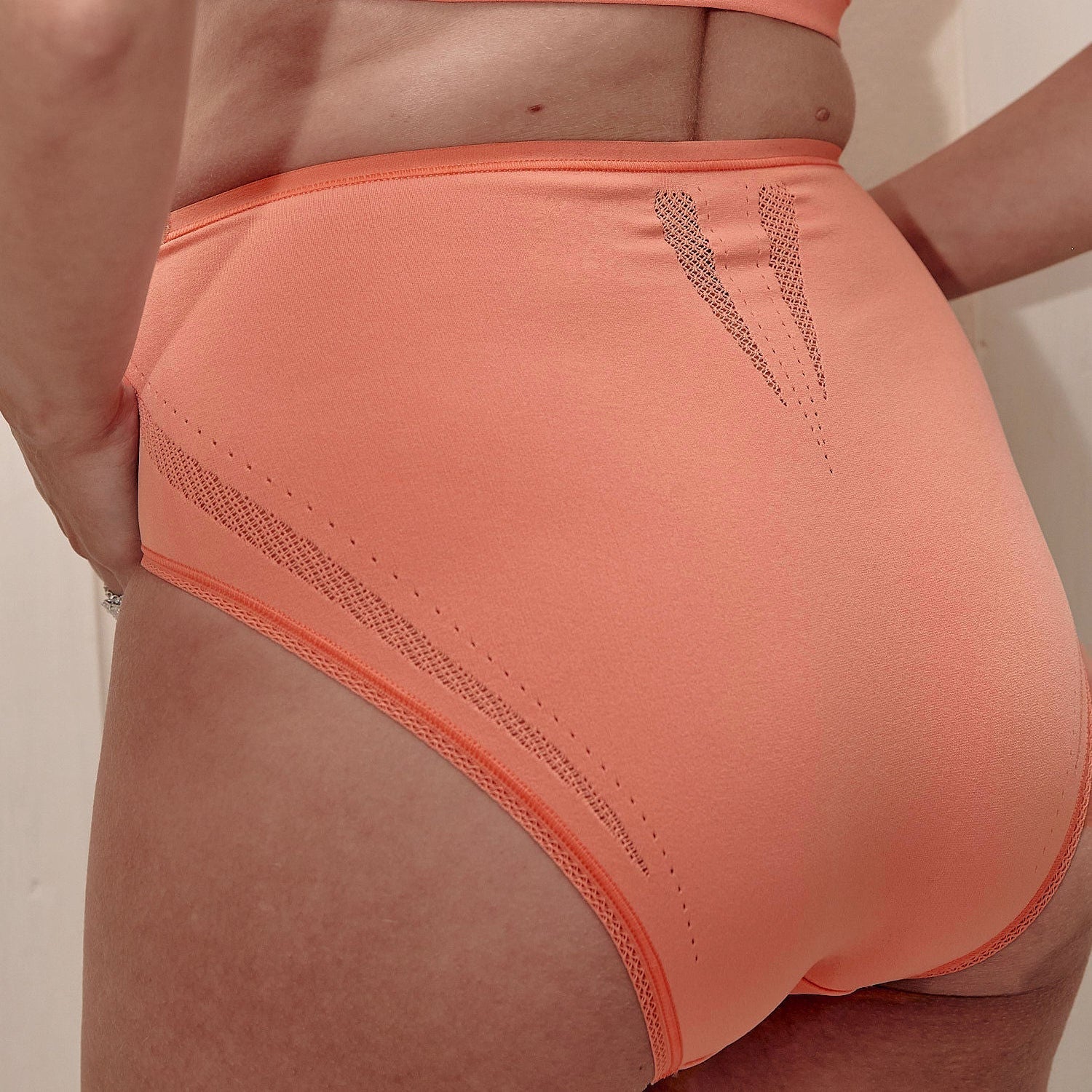 The High Waist - Coral - The Mutha Project