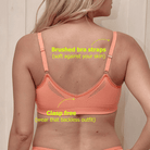 The Plunge Bra - Coral - The Mutha Project