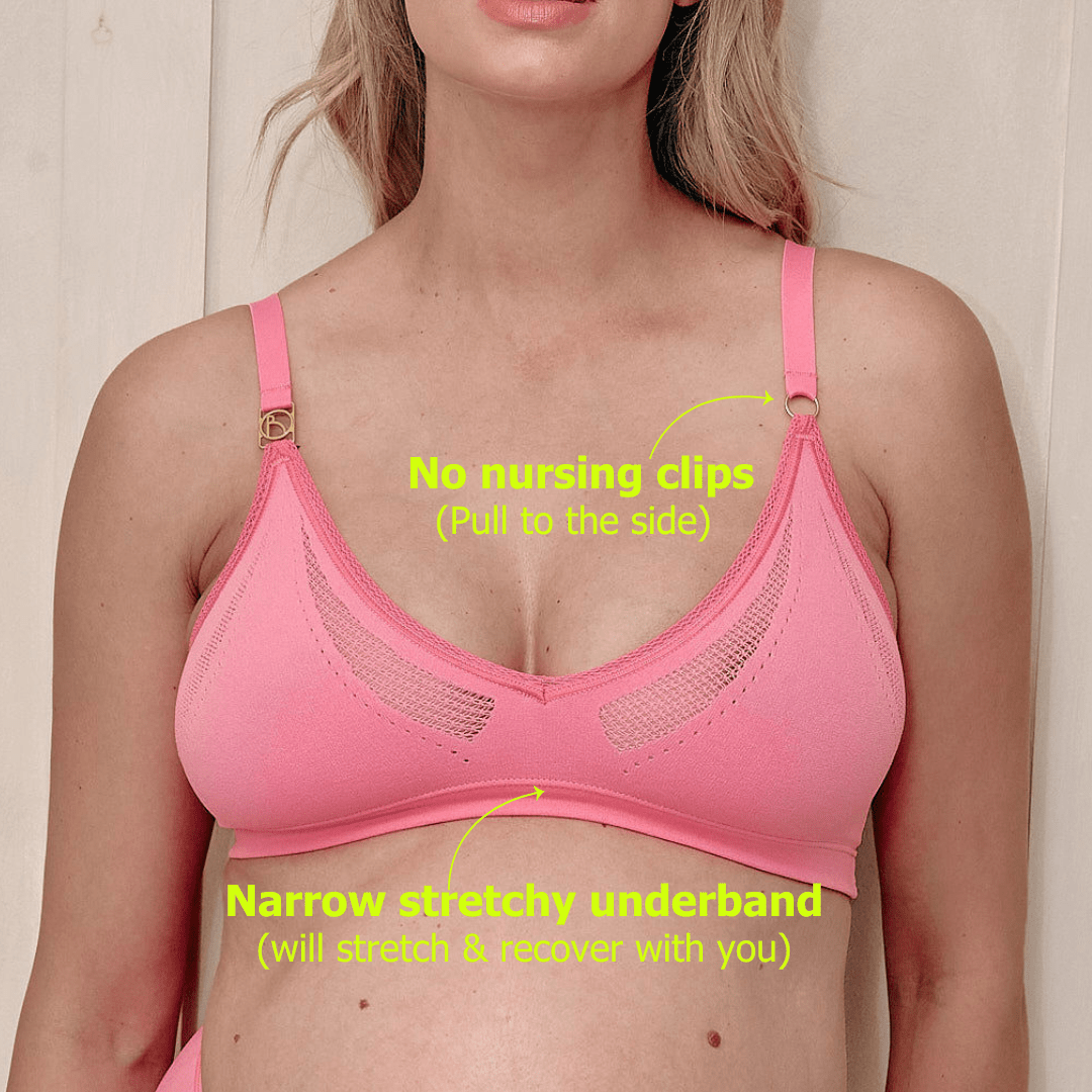 The Plunge Bra - Pink - The Mutha Project