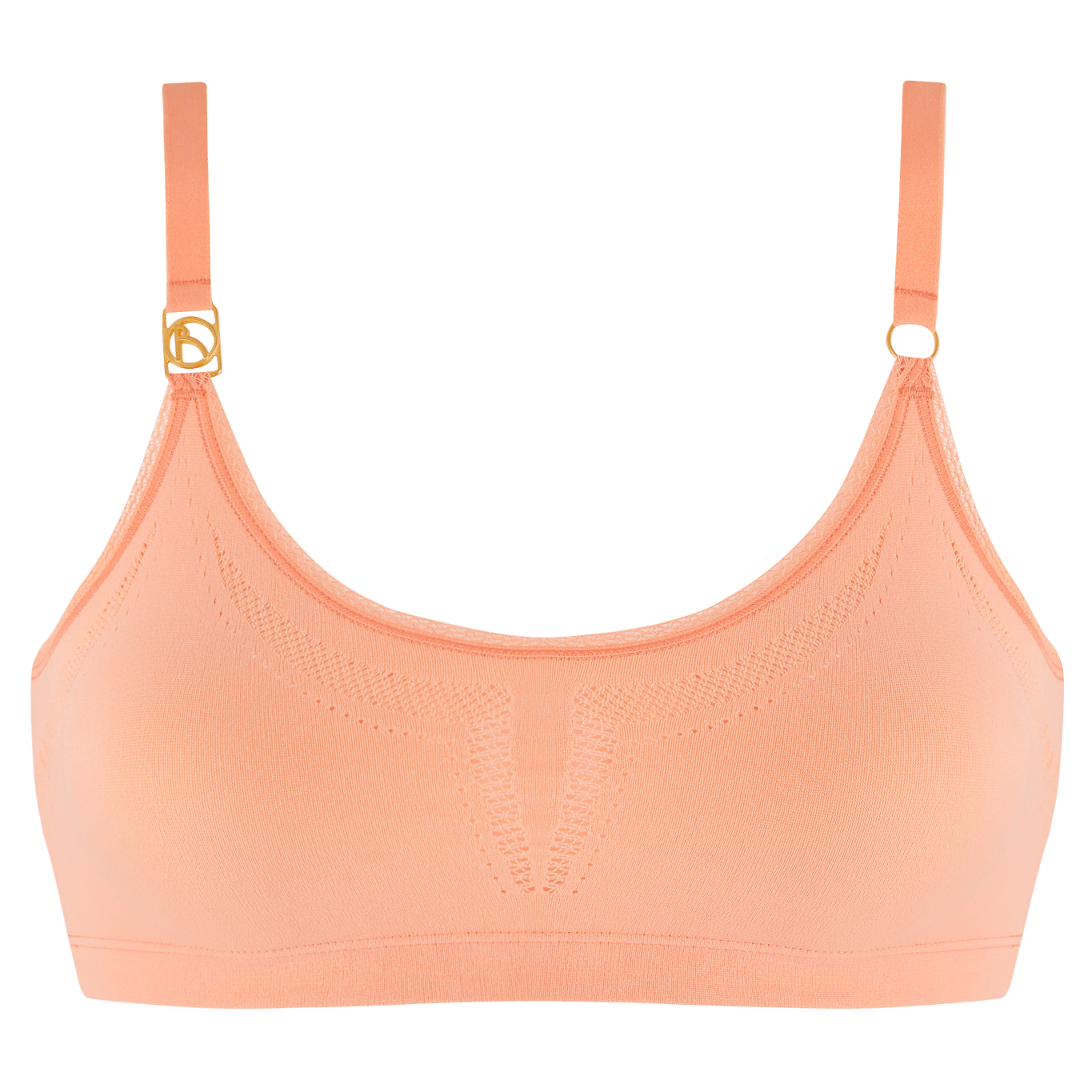 The Scoop Bra - Coral - The Mutha Project