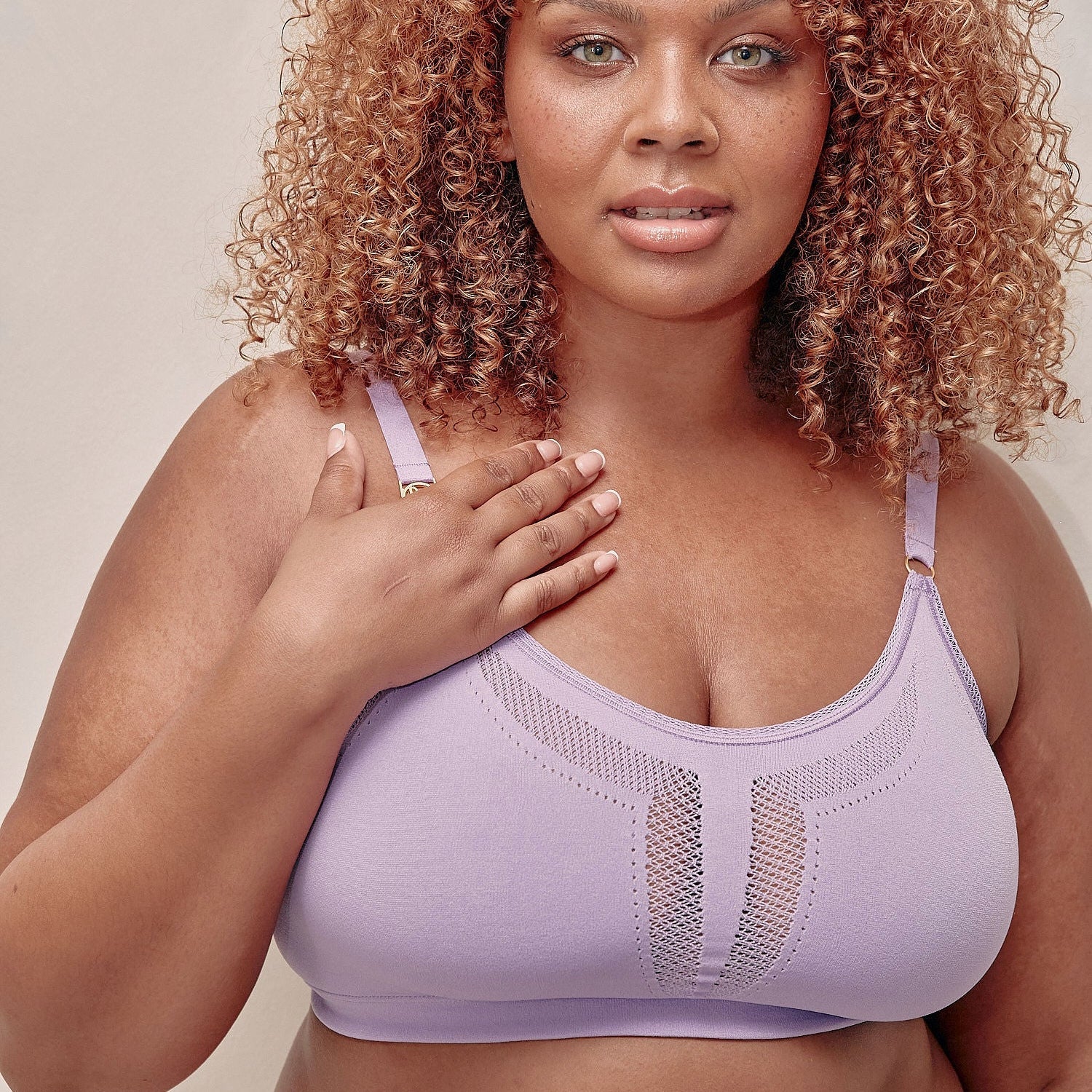 The Scoop Bra - Lilac - The Mutha Project