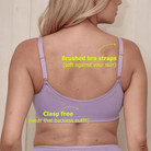The Scoop Bra - Lilac - The Mutha Project
