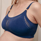 The Scoop Bra - Navy - The Mutha Project