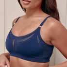 The Scoop Bra - Navy - The Mutha Project