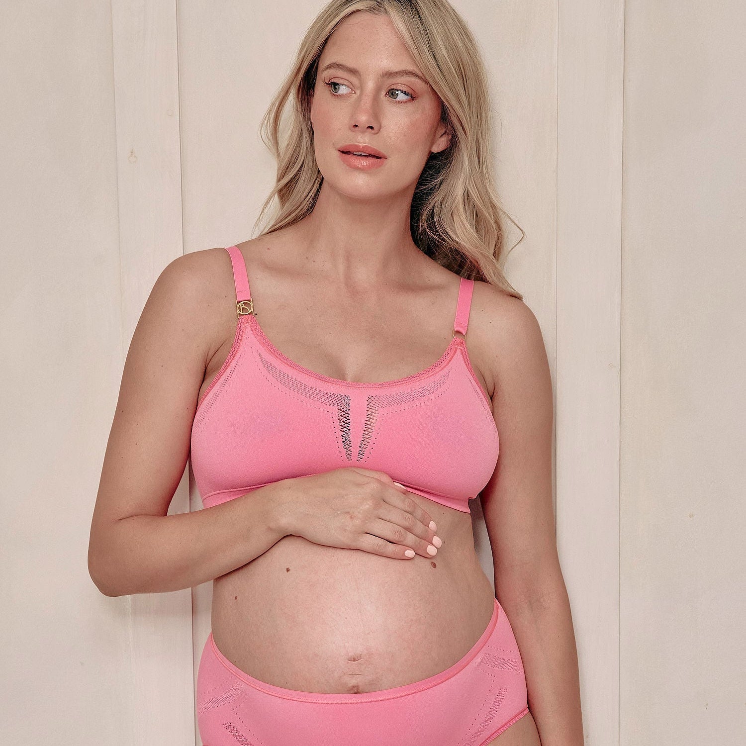 The Scoop Bra - Pink - The Mutha Project