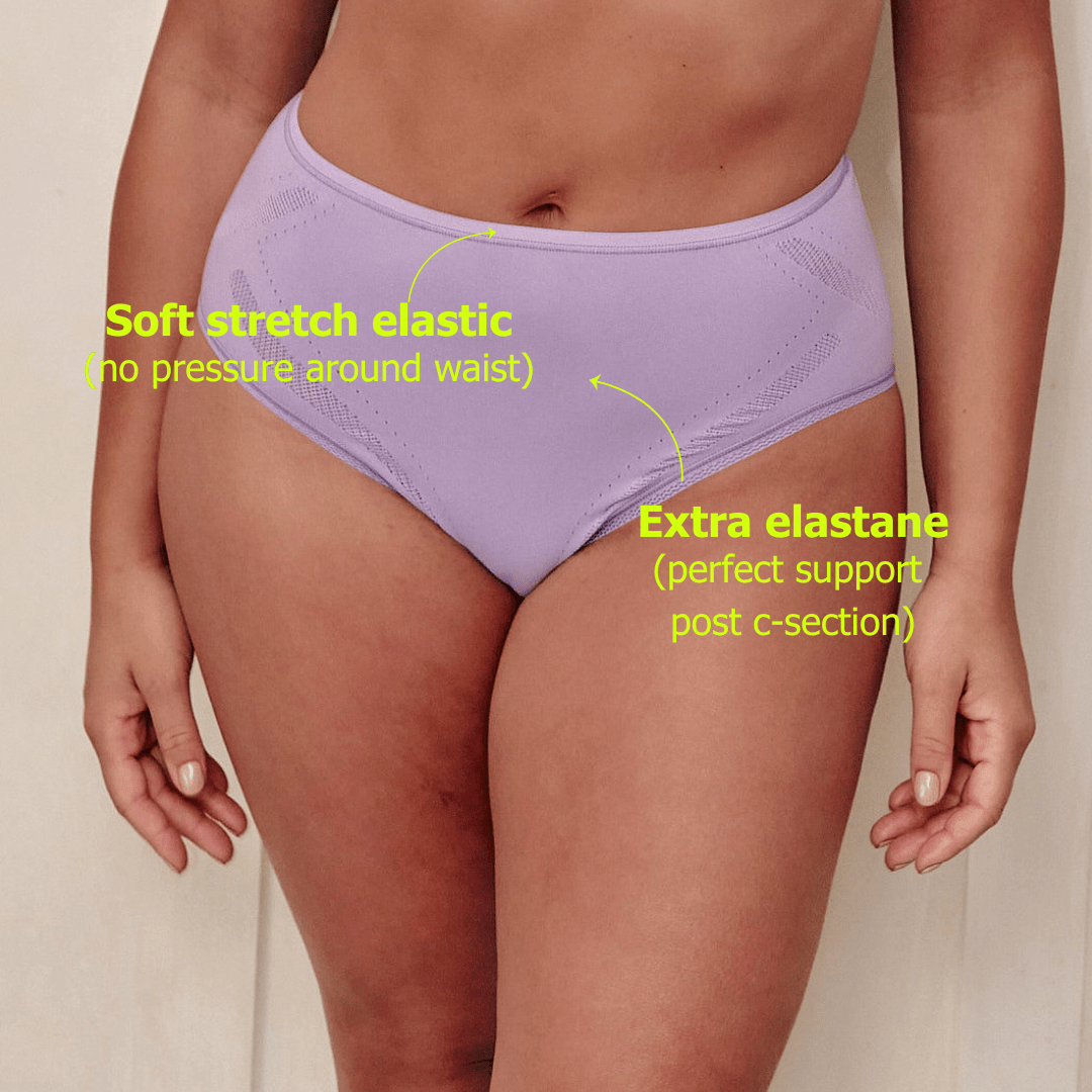 The Ultra High Waist - Lilac - The Mutha Project