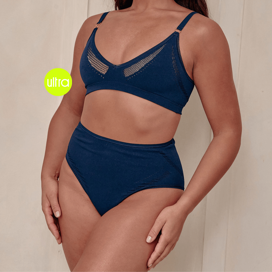 The Ultra High Waist - Navy - The Mutha Project
