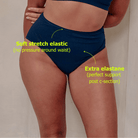 The Ultra High Waist - Navy - The Mutha Project