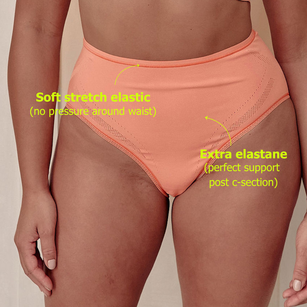 The Ultra High Waist - Coral
