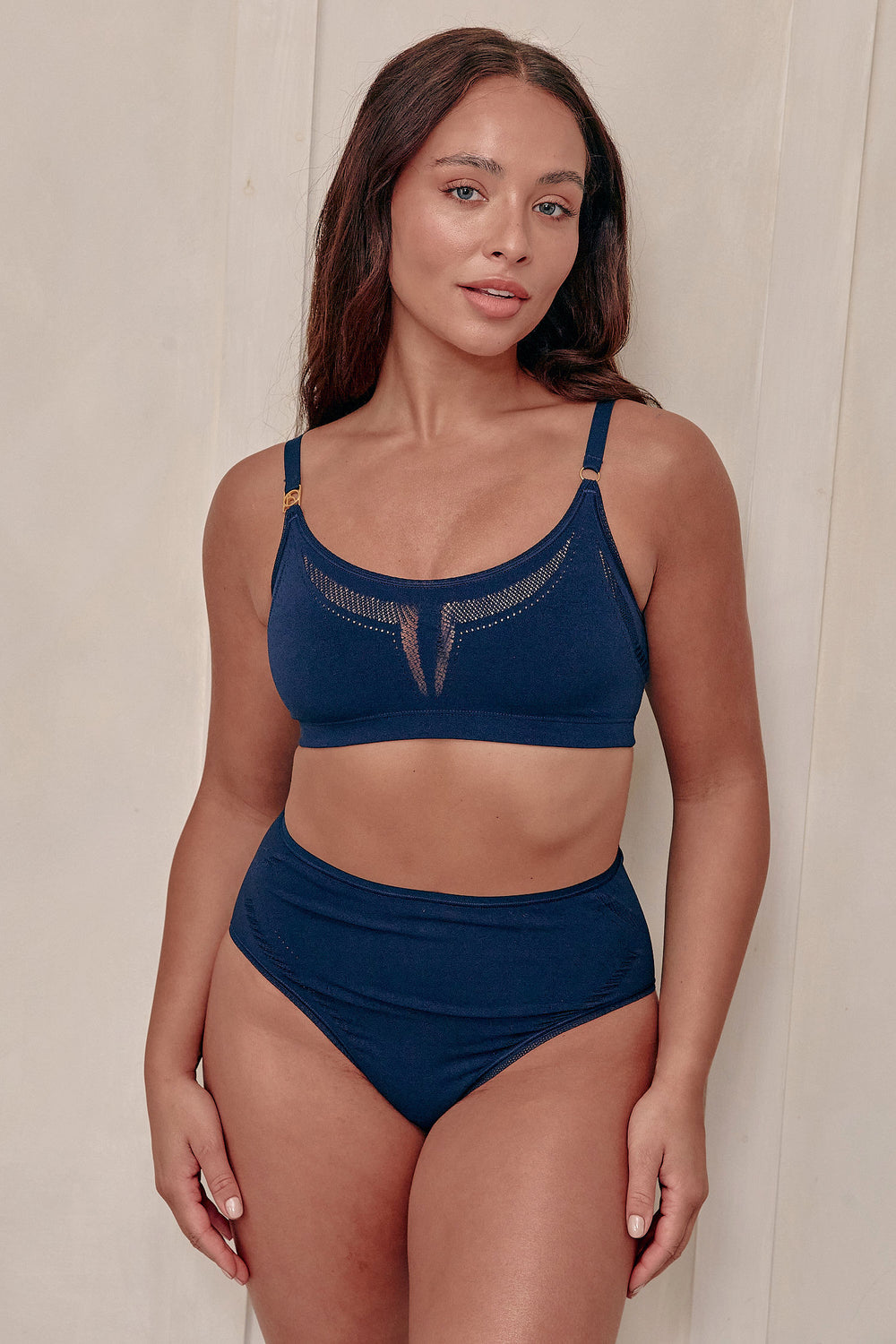 The Scoop Bra - Navy