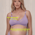 The Plunge Bra - Lilac - The Mutha Project