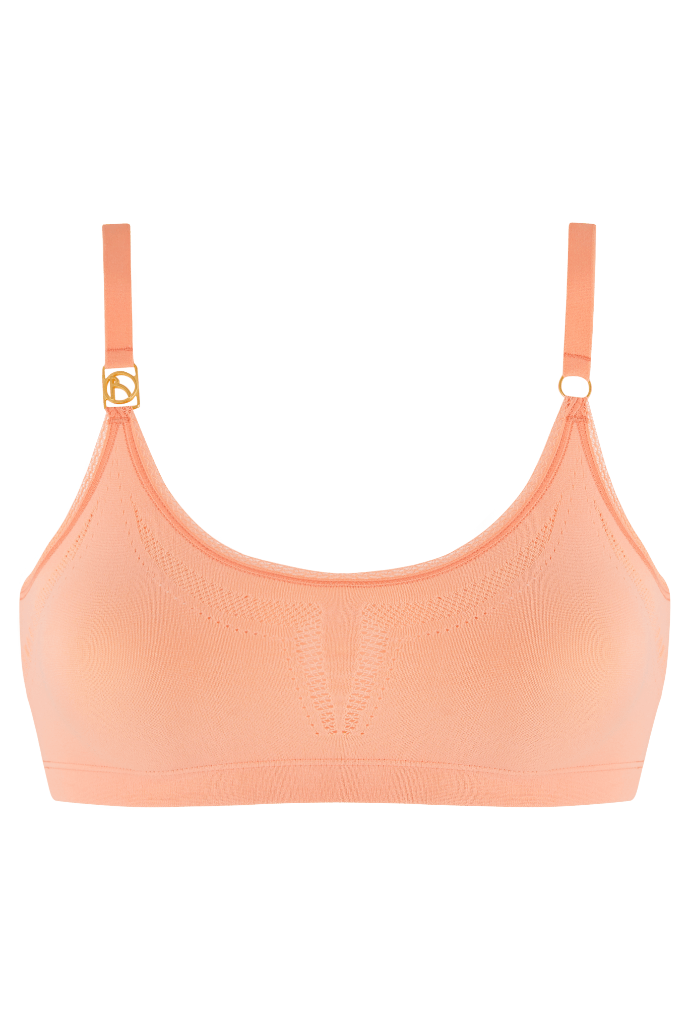 The Scoop Bra - Coral - The Mutha Project