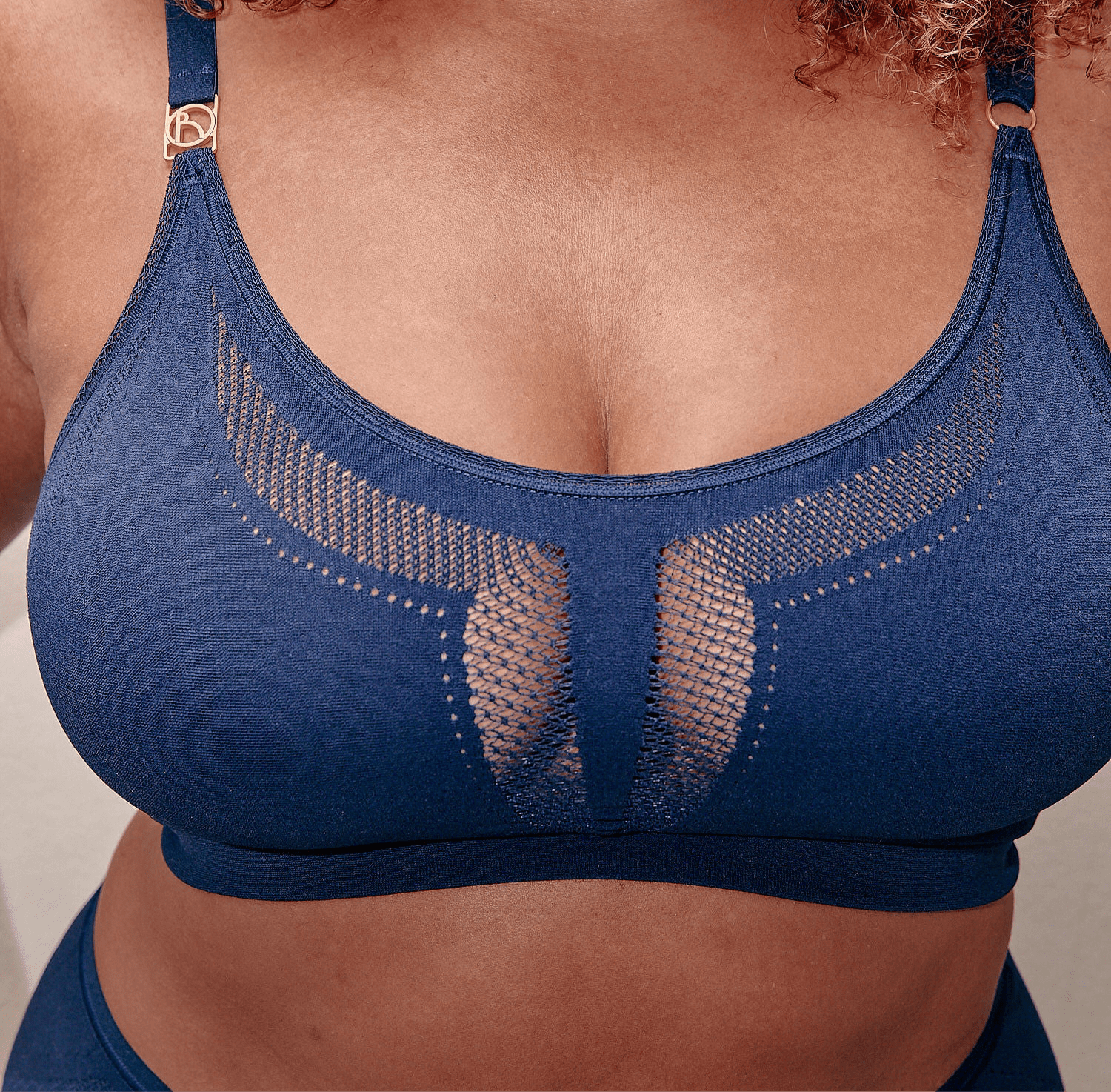 The Scoop Bra - Navy - The Mutha Project