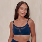 The Scoop Bra - Navy - The Mutha Project