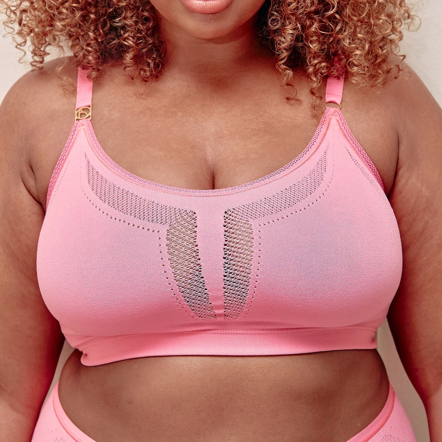 The Scoop Bra - Pink - The Mutha Project