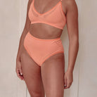 The Ultra High Waist - Coral - The Mutha Project