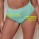 The Ultra High Waist - Jade - The Mutha Project